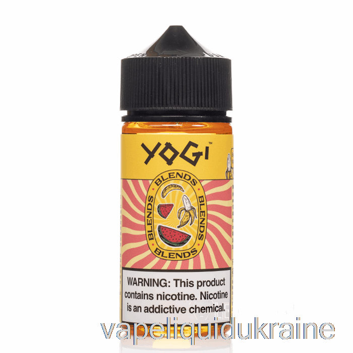 Vape Liquid Ukraine Banana Watermelon Ice - Yogi Blends - 100mL 6mg